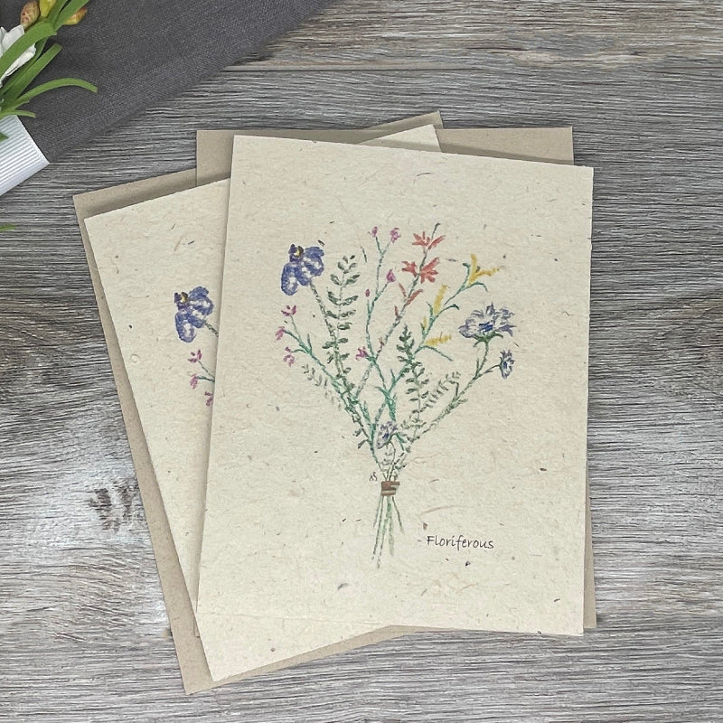 paper with wildflower seeds All Occasion Plantable Card