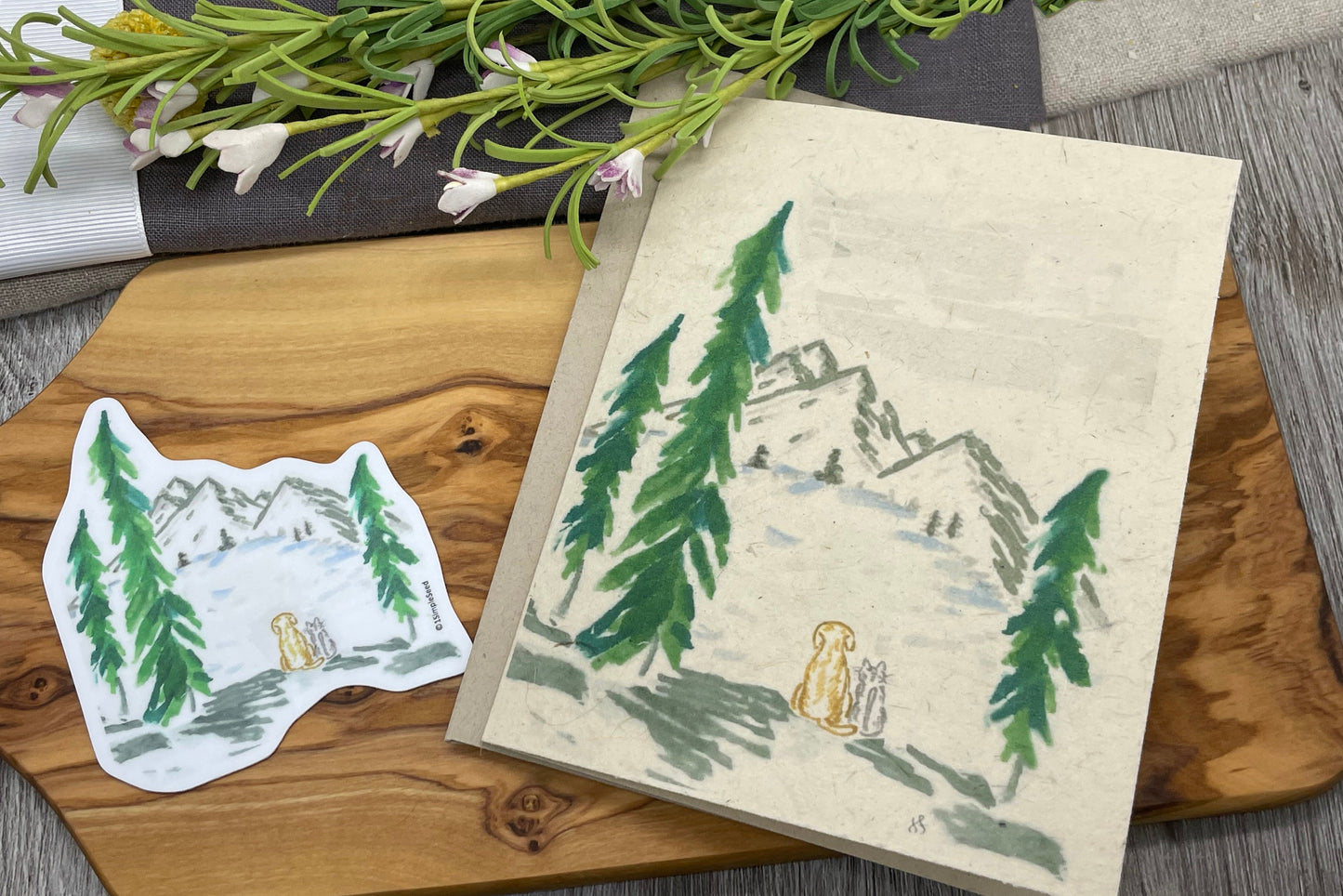 sticker. dog lover. cat lover. adventure. mountains. Water bottle. camping. laptop. retirement. childrents