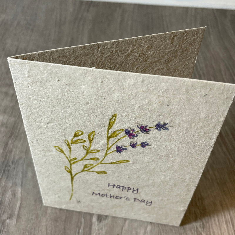 Mother's Day | Plantable Card | Lavender