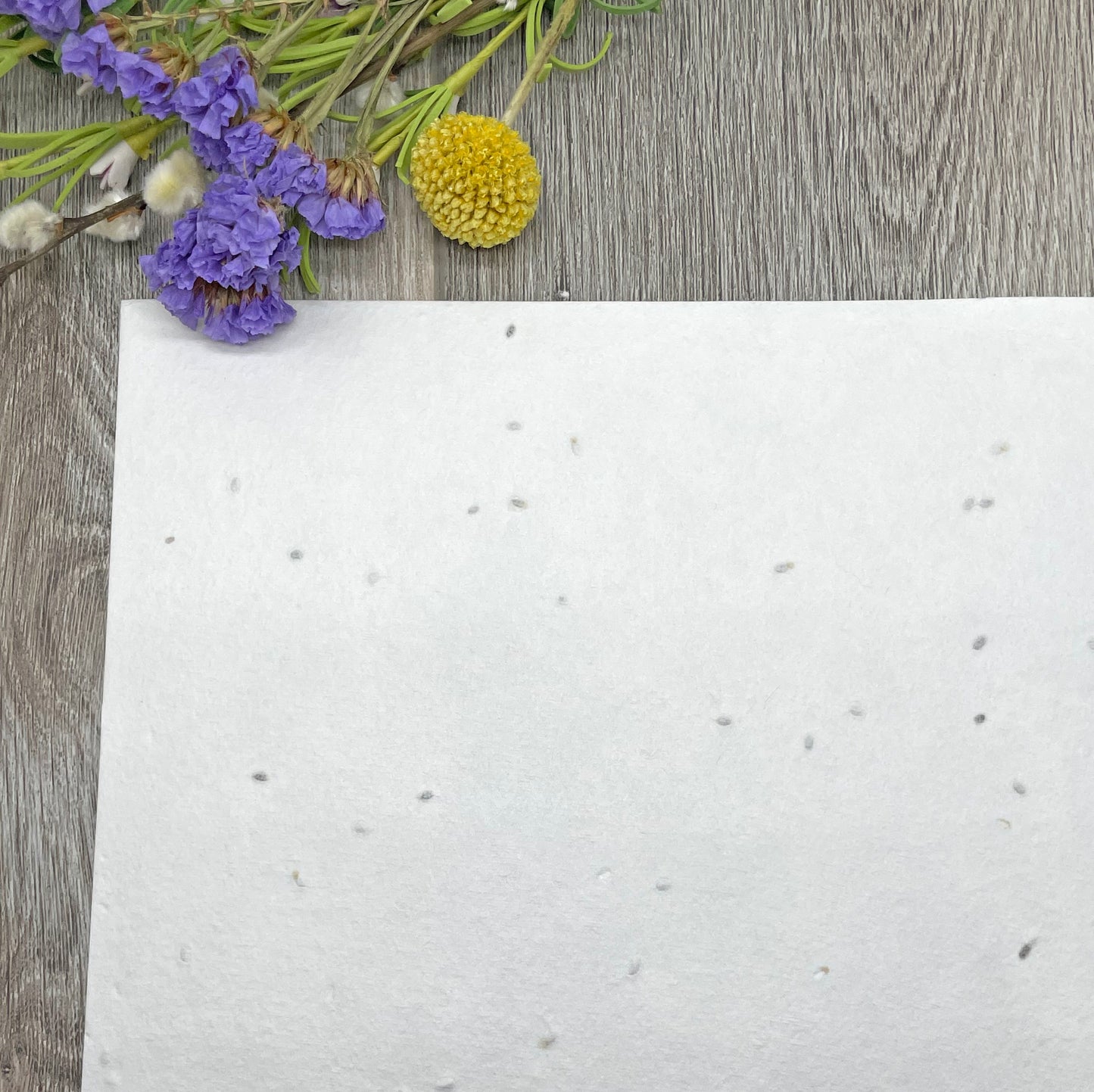 Custom Lavender Paper Cards