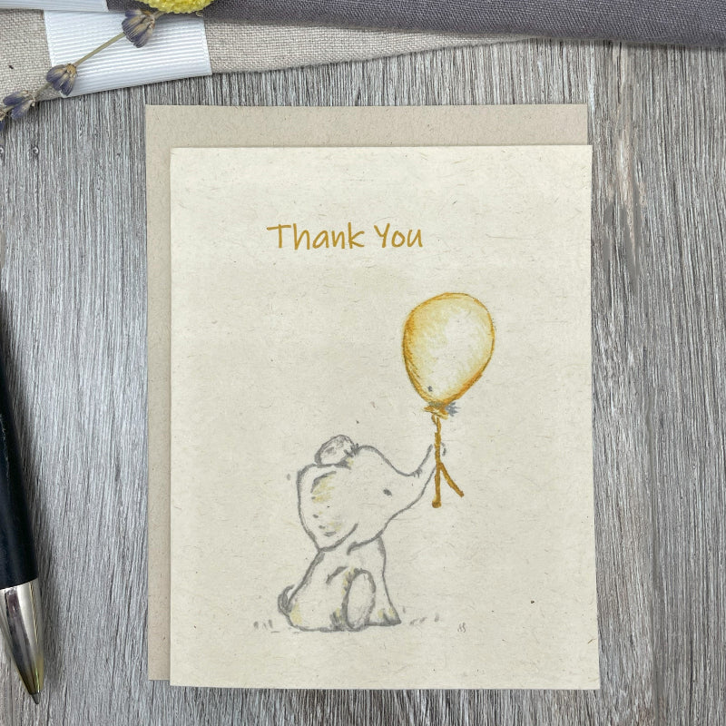 Thank you Card. Baby Shower. Bridal Shower. Plantable Cards