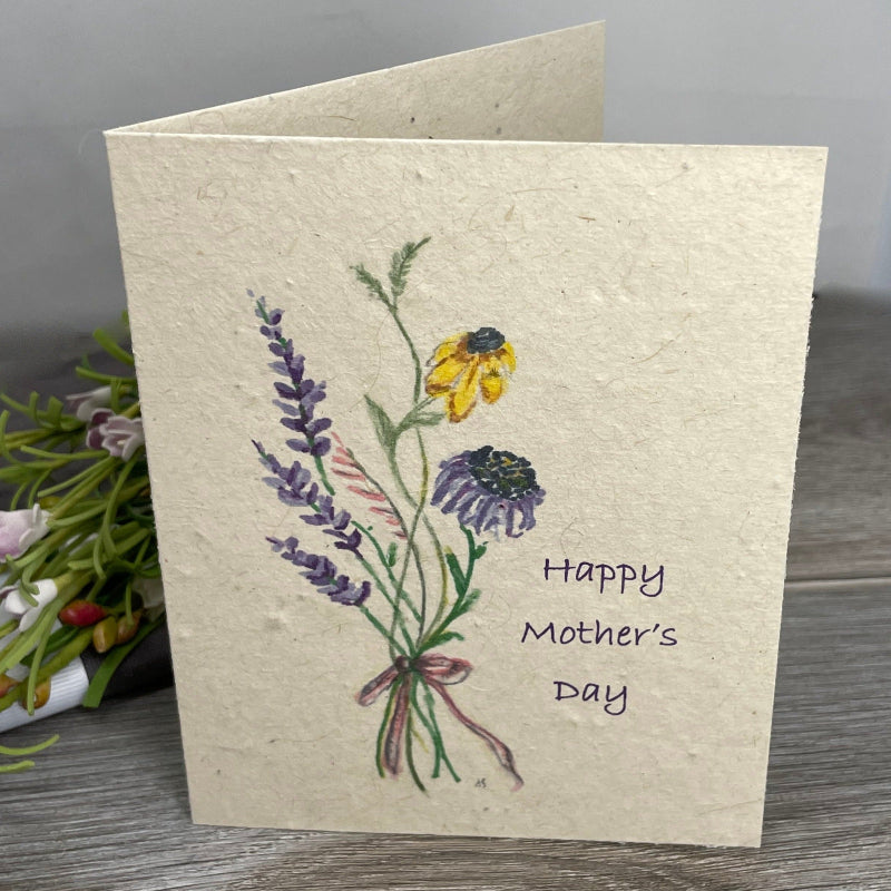 Mother's Day  |  Plantable Card | Wildflower Bouquet