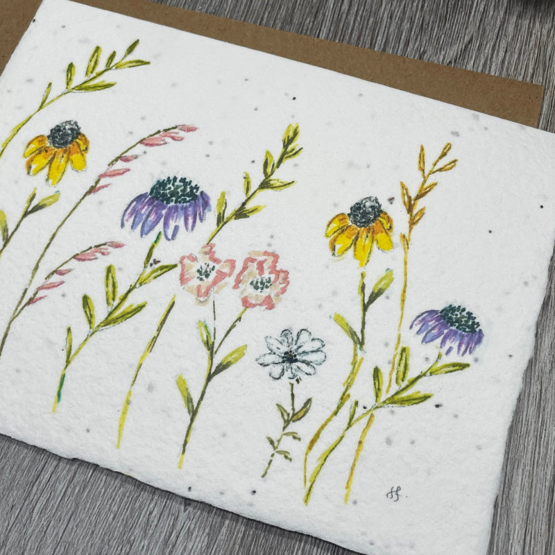 All Occasion Plantable Card | Wall of Flowers