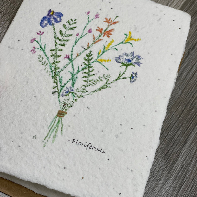 All Occasion Plantable Card | Wildflower Bunch