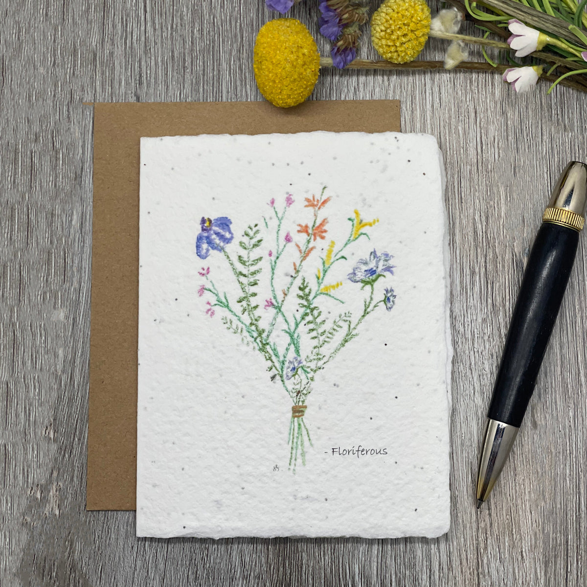 All Occasion Plantable Card | Wildflower Bunch