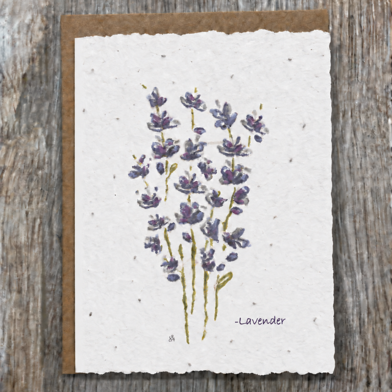 All Occasion Plantable Card | Lavender