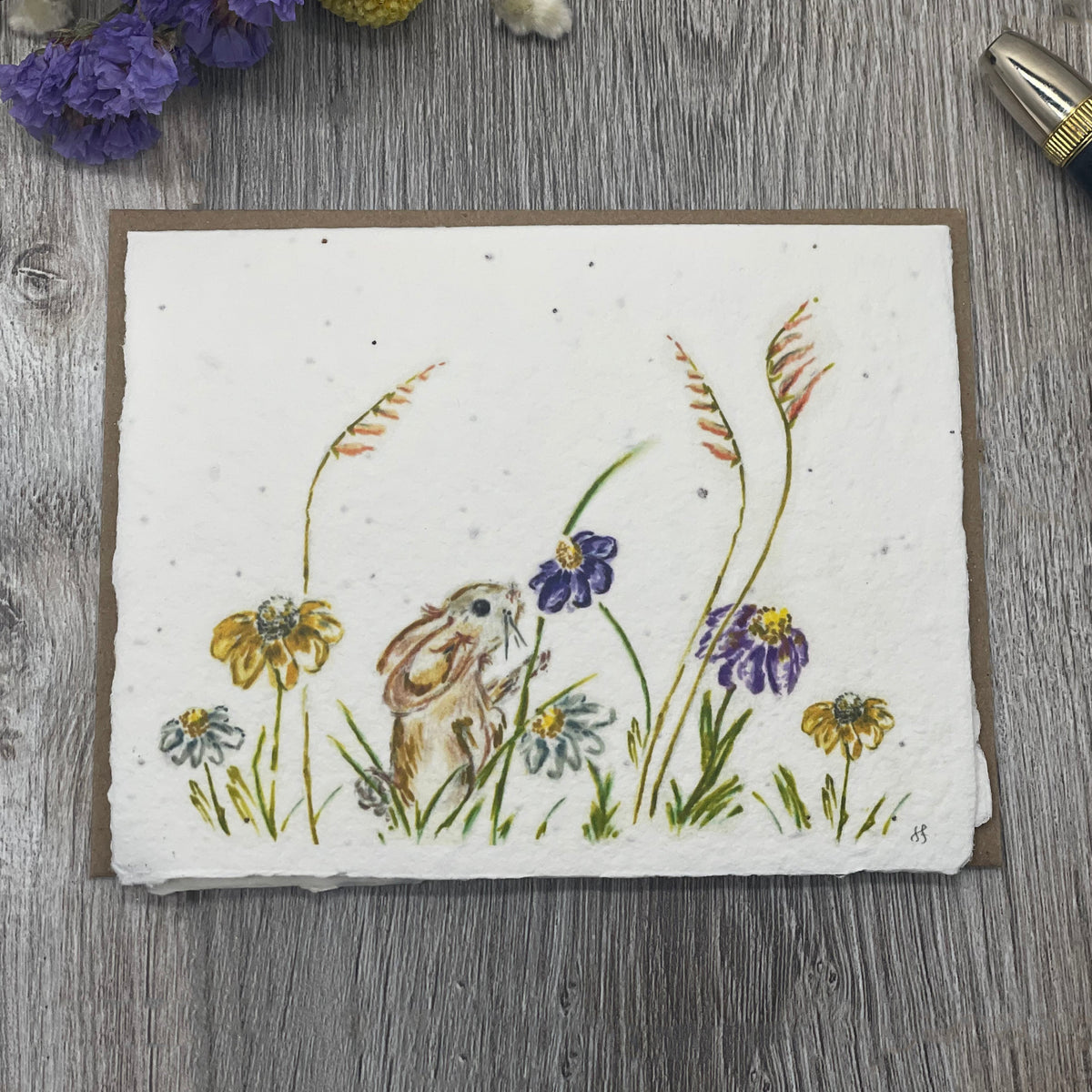 All Occasion Plantable Card  | Smell the Flowers