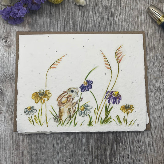 All Occasion Plantable Card  | Smell the Flowers