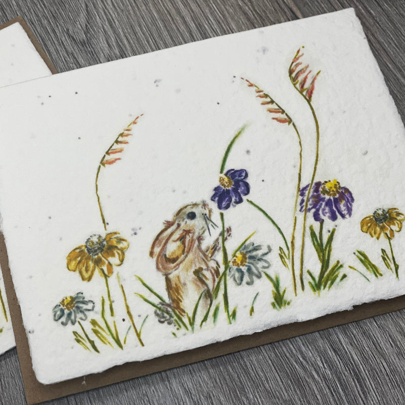 All Occasion Plantable Card  | Smell the Flowers