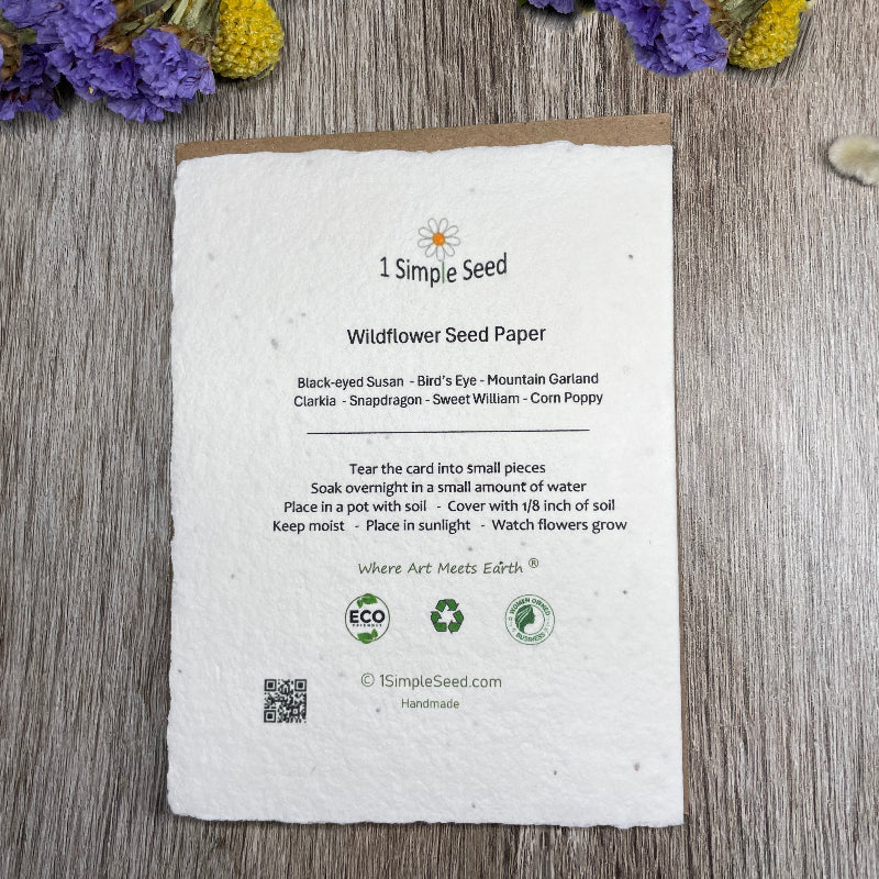 Friendship | Plantable Card | Love You Bunches Bunnies