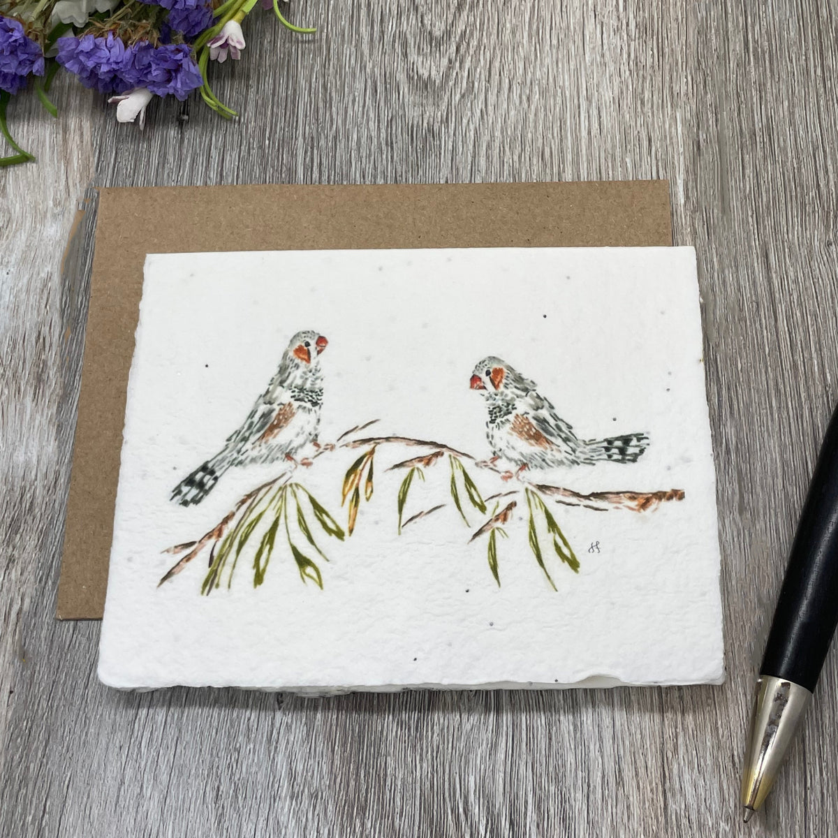All Occasion Plantable Card  | Birds | Finches