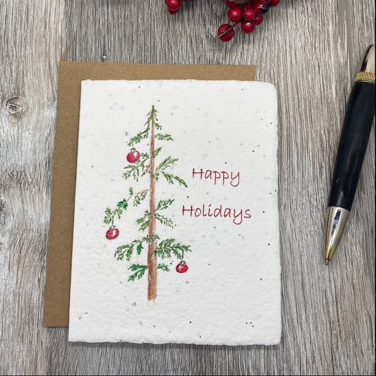 Holiday | Christmas | Plantable Card |  Tree