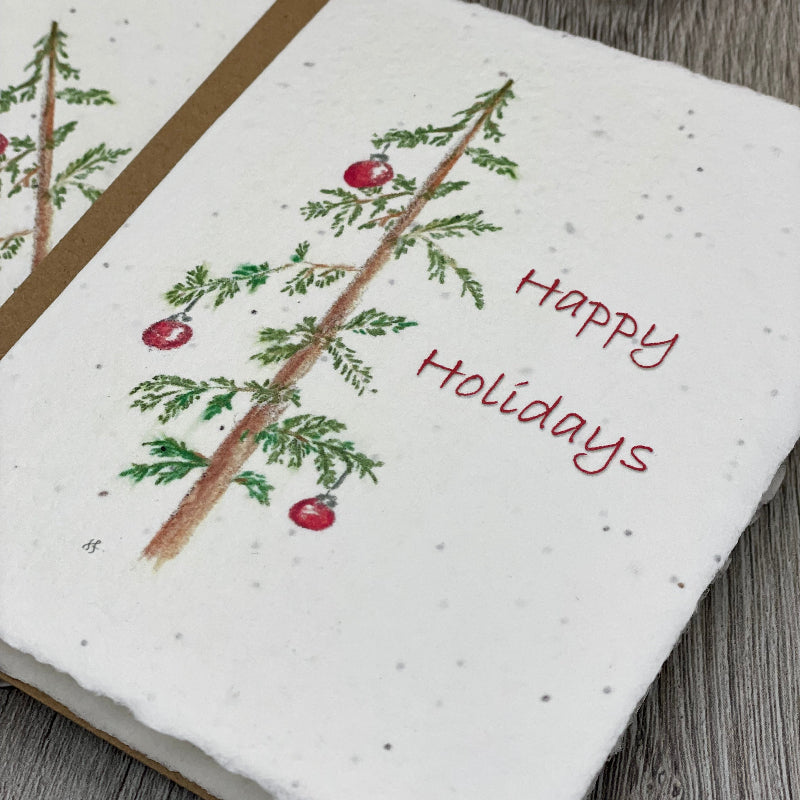 Holiday | Christmas | Plantable Card |  Tree