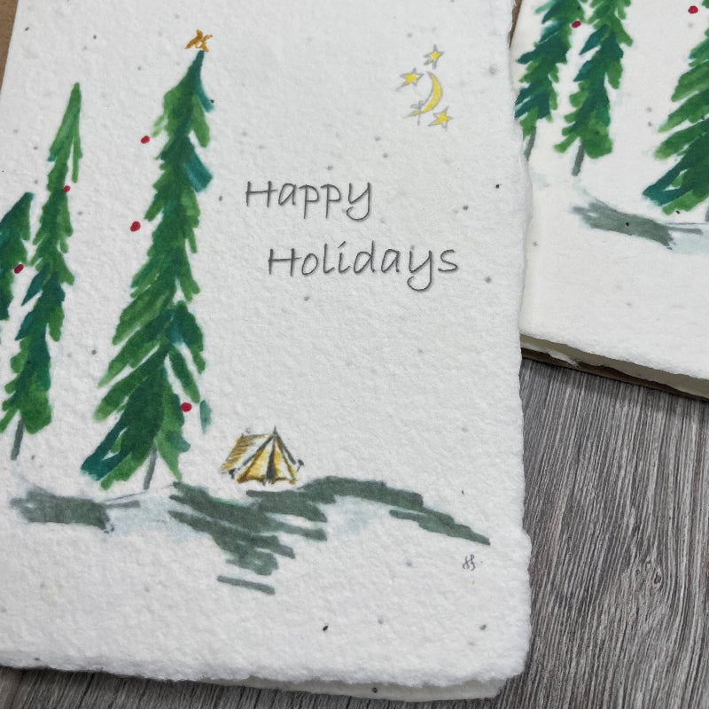 Holiday | Christmas | Plantable Card | Tent