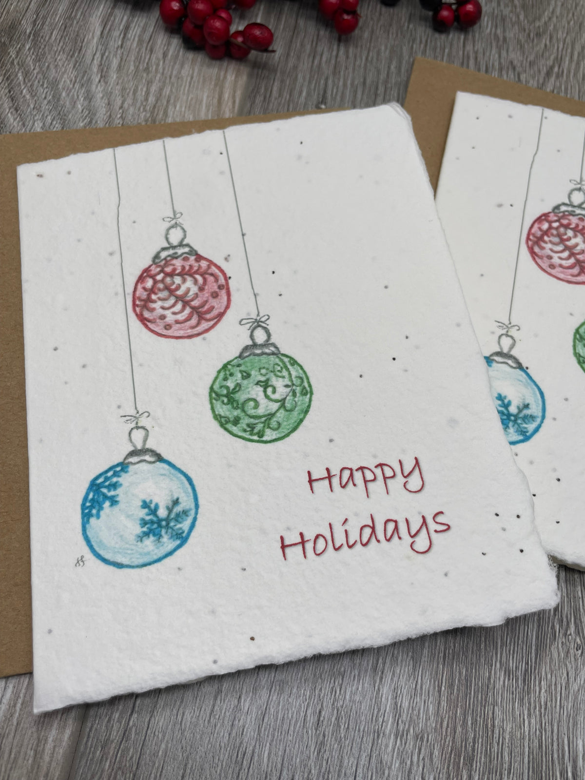 Holiday | Christmas | Plantable Card |Ornaments