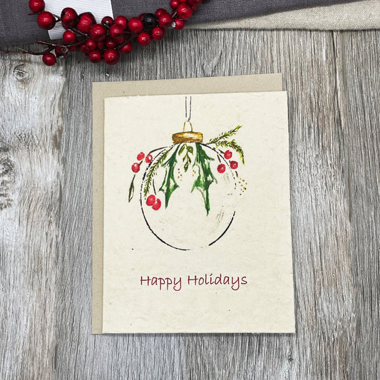Wildflower Seed Paper. Hummingbird. wisteria flowers. Plantable Cards. Summer. Birds