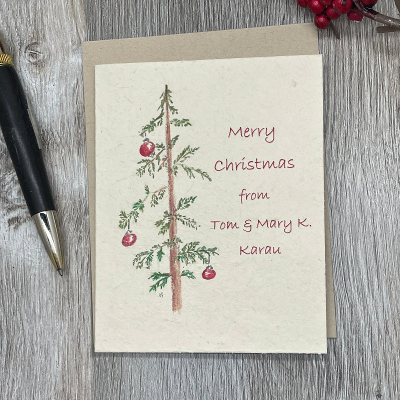 Christmas Plantable Card for Tom & Mary K