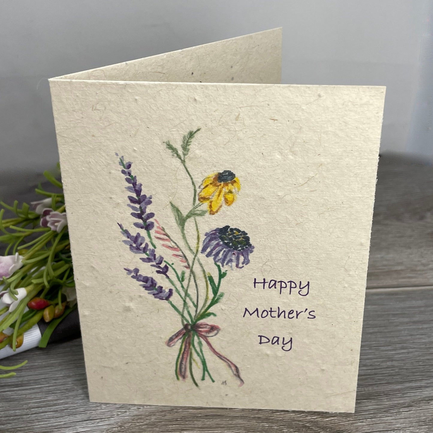 Mother's Day  |  Wildflowers  | Hand Drawn |  Plantable Seed Paper