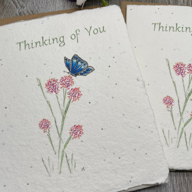Thinking of You | Plantable Card | Butterfly
