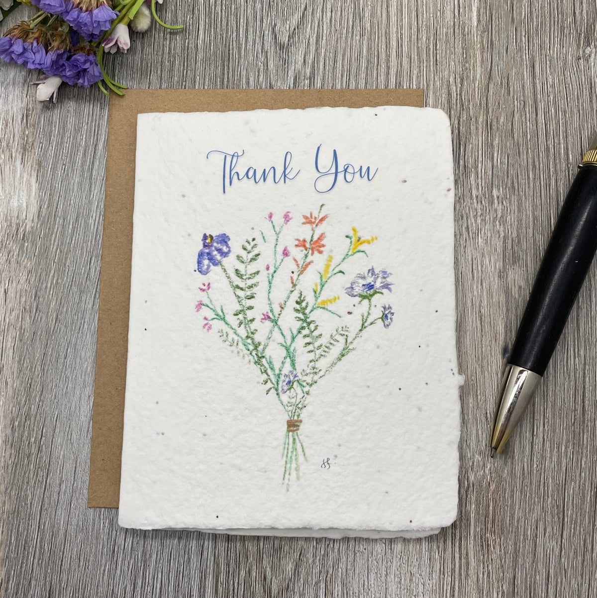 Thank you. Wildflower Plantable Cards.