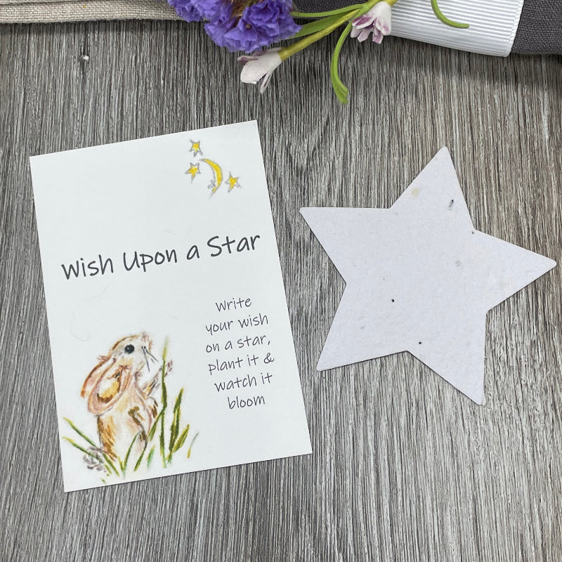 rabbit. bunny. wish upon a star. wishes. celebrations, hope. favors party. bulk